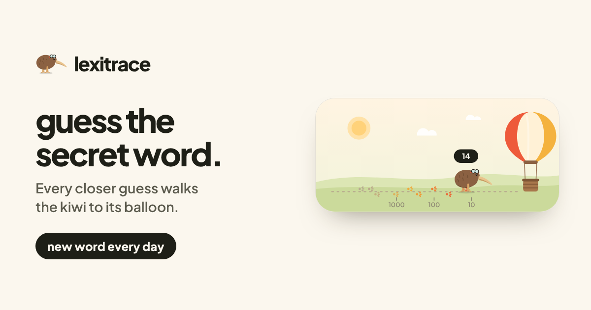 My word game got zero downloads on iOS, so I rebuilt it for the browser. Daily puzzle or friends mod